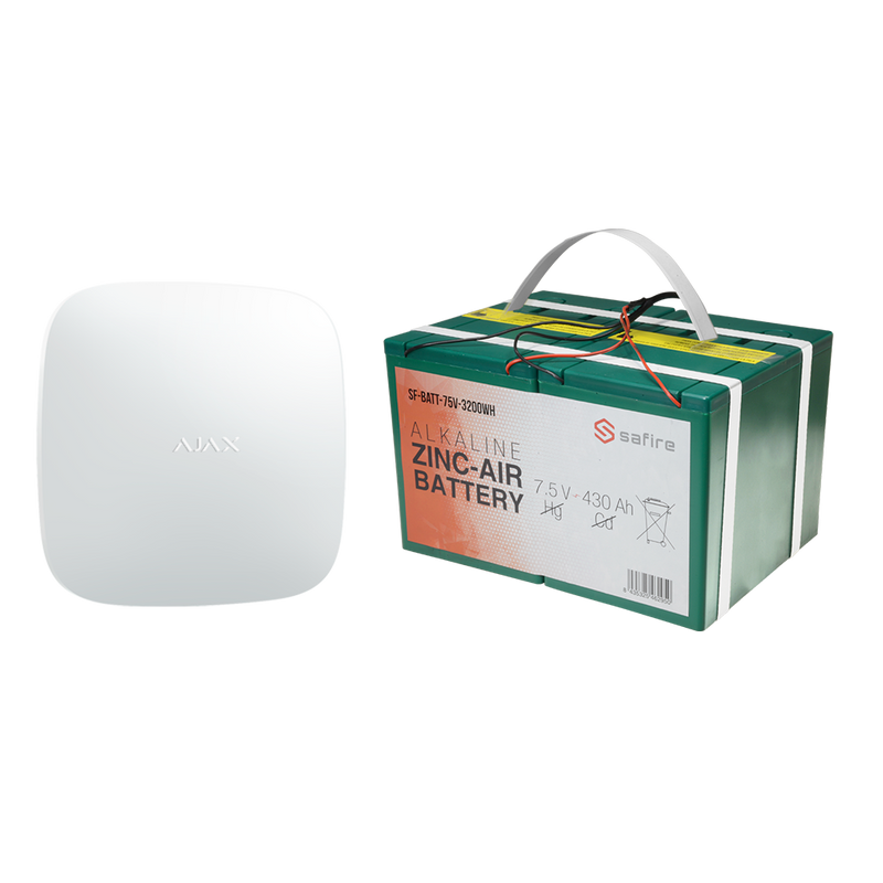 Kit de alarme autônomo (AJ-BATTERYKIT-12M)