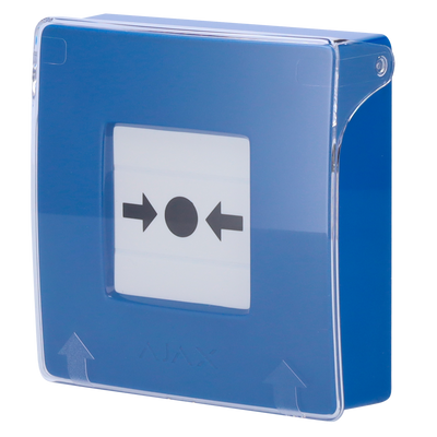 Botão de alarme de incêndio manual azul (AJ-MANUALCALLPOINT)