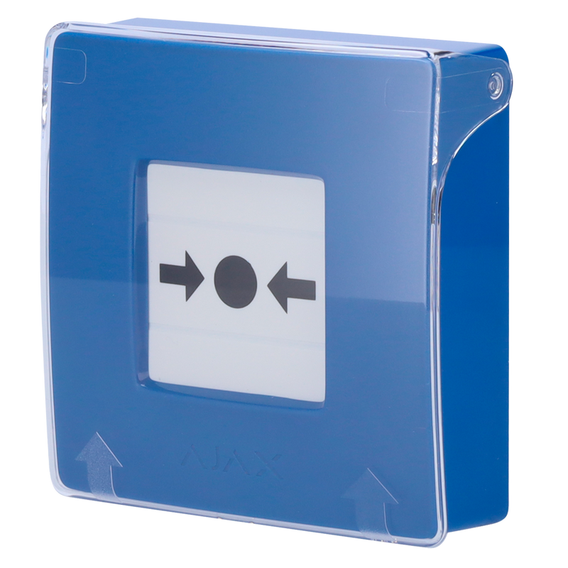 Botão de alarme de incêndio manual azul (AJ-MANUALCALLPOINT)