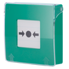 Botão verde de alarme manual de incêndio (AJ-MANUALCALLPOINT-GREEN)