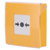 Botão amarelo de alarme manual de incêndio (AJ-MANUALCALLPOINT-YELLOW)