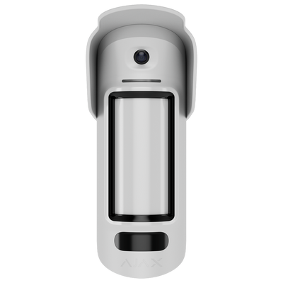 Fotodetector exterior com petição de imagem (AJ-MOTIONCAMOUTDOOR-HIGHMOUNT-PHOD-W)