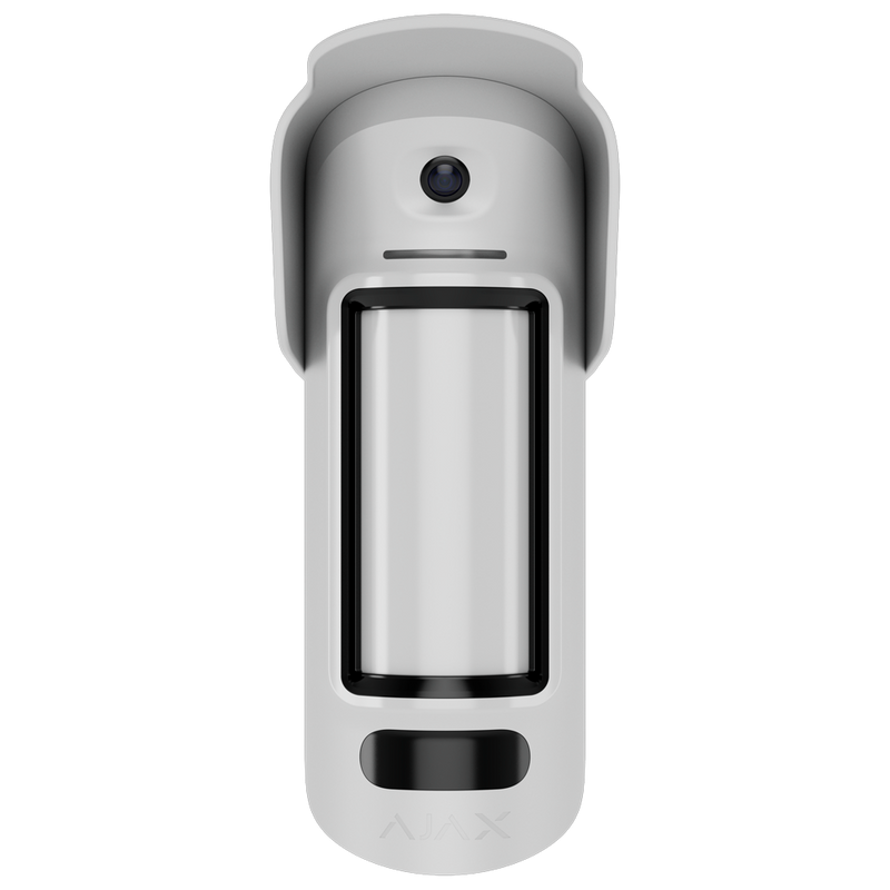 Fotodetector exterior com petição de imagem (AJ-MOTIONCAMOUTDOOR-HIGHMOUNT-PHOD-W)
