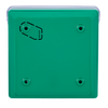 Botão verde de alarme manual de incêndio (AJ-MANUALCALLPOINT-GREEN)