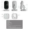 Câmara Cube IP 4 Mp (AJ-INDOORCAM-4)