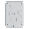 Detetor PIR exterior de dupla cortina (AJ-DUALCURTAINOUTDOOR-W)