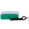 Botão verde de alarme manual de incêndio (AJ-MANUALCALLPOINT-GREEN)