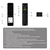 Teclado para exterior IP66/IK08 com leitor RFID (AJ-KEYPADOUTDOOR)