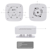 Detetor termovelocimétrico (AJ-FIREPROTECT2-H-RB-W)