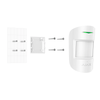 Detetor PIR e rotura de cristal (AJ-COMBIPROTECT-W)